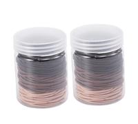 VICASKY 2 Scatole Fasce per Nylon Colorate per Donne e Ragazze Accessori per Elastici per Occasione e Facili Abbinare Tuoi Outfit