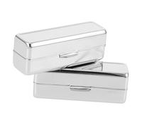 VICASKY 2 scatole per rossetto con specchio per trucco, per cosmetici, organizer durevole per rossetti per borsa e viaggi