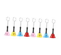 VICASKY 2 Set Di Portachiavi in materiale Adorabile Con Design A Campana Portachiavi Da Viaggio Per Migliorare Lumore 4 Pezzi * 2