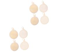 VICASKY 2 set di tamponi esfolianti per il viso con luffa delicata pulizia del viso, pratici strumenti esfolianti per una pulizia accurata della pelle e una cura delicata, delicati sulla pelle e 4