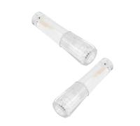 VICASKY 2 tubi vuoti per lucidalabbra, 3 ml, con tappo a prova di perdite, contenitore per ombretto portatile da viaggio