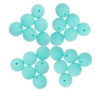 VICASKY 20 adesivi per naso e clown, con manico a clip, pieghevole, costume da circo, costume per Halloween, palloncini per clown, accessori per clown, naso per pagliaccio, colore verde chiaro