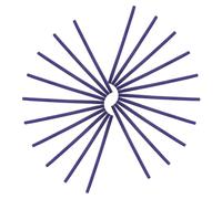 VICASKY 20 bigodini multifunzionali a onde fredde, colori casuali, per acconciature creative e fai da te