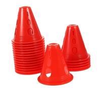 VICASKY 20 coni di allenamento in plastica per esterni, piccoli coni di traffico, coni agility, mini coni per lo sport all'aria aperta, colorati