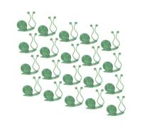 VICASKY 20 mollette per piante per fissaggio a parete, clip di supporto per viti autoadesive da parete, soluzione per il fissaggio di piante, giardino, soggiorno