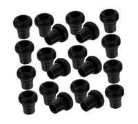 VICASKY 20 pezzi accessori da calcio balilla in plastica nera per aste da calcio balilla, coperture per diversi modelli, facili da installare e durevoli