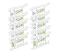 VICASKY 20 Pezzi Miniature City Bus Station Model in Plastic Realistic Railway Ornament For Dollhouses And Urban Landscape Decoration