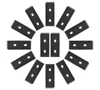 VICASKY 20 Pezzi Protezioni i Piedi delle Sedie da Ufficio in Gomma Resistente, Cuscinetti per Gambe di Sedie Design a Forma Curva, Protezioni per Pavimenti e Mobili per Uso