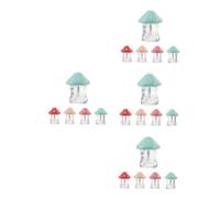 VICASKY 20 Pezzi Tubi Vuoti Lucidalabbra Fungo con Bastoncino Contenitori Ricaricabili per Balsamo Labbra Portatili e Adatti Viaggi per Campioni e Quotidiano