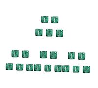 VICASKY 20 PZ Dadi In Acrilico Cubo Di Dungeons Cubi Bianchi Dadi Addizione Giocattoli Per All'aperto Cubi Fatti In Casa Cubi Divertenti Mini Cubi Puzzle Amante