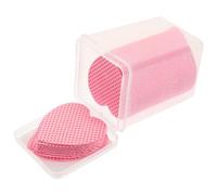 VICASKY 200 fogli per unghie a forma di cuore, senza pelucchi, per una rimozione efficace dello smalto per unghie, per saloni di unghie e per la casa, confezione pratica