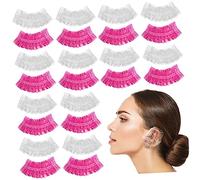 VICASKY 200 paraorecchie usa e getta in schiuma per tinture per capelli, per adulti, per tinture per capelli, quando paraorecchie per colorare i capelli, orecchio, per doccia, bagno, ad esempio