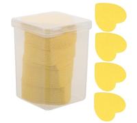 VICASKY 200 Pezzi Cotone Per Togliere Le Unghie Dischetti Per Rimuovere Lo Smalto Dita Pastiglie Per Unghie Dischetti Di Cotone Per Donna Remover Polacco Di Unghie Yellow