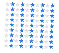 VICASKY 2000 Pezzi Coriandoli pentagrammi di paillettes nozze OH e Silver Star Decorazione Silver Star Sprinkles coriandoli sfusi Confetti da tavolo matrimonio confetii Blue
