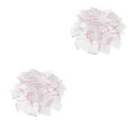 VICASKY 200pcs Mini Sacchetti di immagazzinaggio Trasparente Mini Zip Sacchetti Per La Casa delle Bambole Accessori E Antistrappo Per Organizzare Piccoli Oggetti