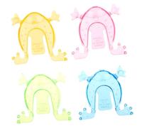 VICASKY 200pcs Salto Rana In Plastica Giocattolo Educativo Per Bambini Miniatura Rana Rana Saltare Giocattolo Rane Giocattoli Per Partito Giocattoli Per Sollevare Plastica
