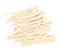 VICASKY 200pezzi Spatole in Legno per Ceratura Monouso Estremità Arrotondate per Uso Professionale e Domestico Cera Caldo e Strisce