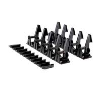 VICASKY 20paia Serratura Di Sicurezza Per Ragazzo Ragazza Per Armadietti Colore Nero Design Molla Flessibile Facile Da Aprire Per Adulti Durevole e Sicura Per Proteggere i Ragazzo Ragazza