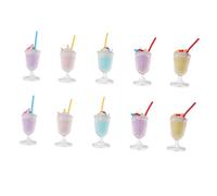 VICASKY 20pcs Bicchieri di gelato Modello Per La Casa delle Bambole Decorazione Per Progetti E Micro Paesaggi In Robusto Per Opzioni Creative