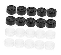 VICASKY 20pcs Chitarra Effetto Pedale Interruttore Pedale, Tappi Materiale Trasparente Protezione Per Pedali Effetti Pratico Accessori Per Musicisti