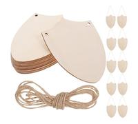VICASKY 20pcs Legno Scudo Ritaglio Natura Medioevo Cavaliere Incompiuto Legno Pendenti Per Pittura Fai Da Te Legno Ritaglio Per Artigianato E Decorazione