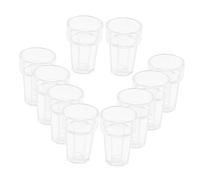 VICASKY 20pcs Miniatura Tazza Acqua Colorato Dollhouse Accessori Per La Decorazione Realistica E Cucina Materiale Per Giardini In Miniatura E Case Giocattolo