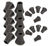 VICASKY 20pcs Pezzi Accessori Tamburo Set Manicotti Tamburo Gomma Per Percussione Antiscivolo E Durevole Adatto Per Tamburi Acustici Ed Elettronici Installare Cuscinetti