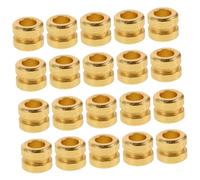 VICASKY 20pcs Pezzi Corda Chitarra Perline Metallo Per Chitarra Acustica Ricambi Durevole Per Chitarre Folk Migliorare Sensazione Di Gioco