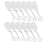 VICASKY 20pcs Pezzi In Miniatura Cocktail Bicchieri Da Decorazione Realistica Per Le Case Doll Miniature E Progetti Creativi Per I Collezionisti