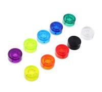 VICASKY 20pcs Plastica Interruttore A Piedi Topper Per Pedali Effetto Chitarra Colorati E Durevole Facile Da Installare Per Creativo Suono E Semplice Regolazione del Suono