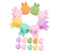 VICASKY 20pezzi Fermagli Capelli Neonata Forma Artiglio Mini Clip Capelli Bambina Resina Ferro Accessori Ragazzo Ragazza Ragazza Bimba