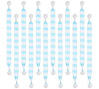 VICASKY 20pezzi Mini Sciarpa Natalizia Sciarpa Mini per Bambola Bottiglia di Vino Decorazioni Accessori per Bambola Decorativa Fai da Te