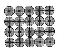 VICASKY 20pezzi Tappetini in Rete per Vasi da Fiori con Griglia per Fondo di Bonsai Drenaggio e Aerazione