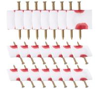 VICASKY 22 pz chiodo indossare scheletro scherzo favori trattare ingannare articoli per feste divertenti Halloween per trucco dolce o aspro scherzare adesivi mani auto bianco