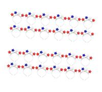 VICASKY 24 Pezzi Pz Fasce per Leggere e Resistenti per Dellindipendenza e Accessori Cosplay e Party