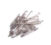 VICASKY 24pcs Pezzi Rotonda Banjo Gancio Dado Argento Accessori Di Alta Qualità Per Strumenti Tradizionali Banjo Per Musicisti E Musicisti Hobby