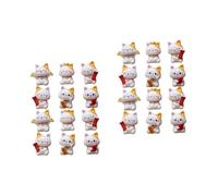 VICASKY 24pezzi Statuette Di Gatti Miniature Decorazioni Carine Per Interni Ed Esterni Idee Per Amanti Degli Animali e Festività