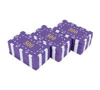 VICASKY 25pcs Bingo Chip Con Numeri Segnalini Riutilizzabili Per Classi E Giochi Per Giochi Di Pirata E Giochi Da Tavolo Superficie Liscia Per Facile Manipolazione