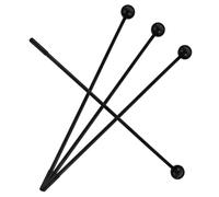 VICASKY 2paia Bacchette in Plastica per Batteria per Percussioni Musicali Bacchette Portatili e Pratiche per Esibizioni e Pratica Quotidiana