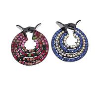 VICASKY 2pcs capelli panini creatore coda di cavallo titolare clip per capelli per acconciature alla moda donna styling capelli dai colori