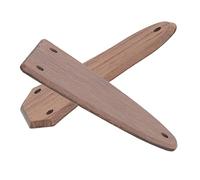 VICASKY 2pcs Chitarra Collare Copertura In Legno Stabile Truss Rod Covers Chitarre E Chitarre Acustiche Design Durevole Protezione E Decorazione Per Il Vostro Strumento