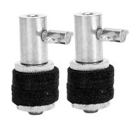 VICASKY 2pcs Hi-hat Frizione Per Jazz Drum Alta Qualità Metallo Frizioni Installare Durevole Accessori Per Strumenti A Percussione Nero Adatto Per Vasche Standard