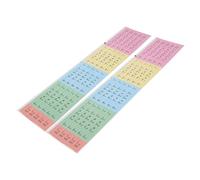 VICASKY 2pcs Musical Note Scale Adesivi per Guzheng Parts Per Principiante E Facilmente Applicabile Rimovibile Non lascia residui Materiale Sicuro E Durevole