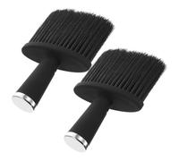 VICASKY 2pcs parrucchiere spazzola per il collo e capelli morbidi spazzola professionale per la pulizia dei capelli rotti per parrucchieri e uso domestico design