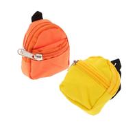 VICASKY 2pcs Zaino Bambola Miniatura Forniture Scuola E Giocattoli Dolce Decorazione Portatile Per Le Case Delle Bambole E Gioco Creativo Per Giochi Di Ruolo