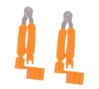 VICASKY 2pezzi Avvolgitore Tagliafili per Chitarra Strumento per Taglio Avvolgimento e Estrazione Perno Adatto per Chitarra Elettrica Acustica Basso Banjo Plastica e Metallo Portatile