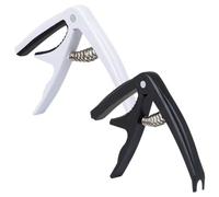 VICASKY 2pezzi Capo Per Chitarra e Ukulele Da Leggeri e Accessorio Professionale Per Musicisti Facile Da Usare e Ottimizza Le Performance e La Versatilità Della Tua Strumentazione