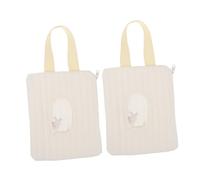 VICASKY 2pezzi Contenitore Portatile Per Salviette Umidificate Per Pannolini e Bagno Dispenser Ricaricabile Per Salviette Da Viaggio Design Leggero e Multifunzionale Per Uso Quotidiano