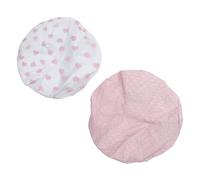 VICASKY 2pezzi Cuffia Da Doccia Riscaldata in Cuffia Da Doccia Elastica Copricapo Da Bagno Per Donna Multiuso Protettiva Per Capelli