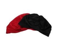 VICASKY 2pezzi Cuffie Da Notte Con Ampia Fascia Per Uso Domestico Cappelli Per Cura Dei Capelli Semplici Proteggono Acconciatura e Mantengono i Capelli in Ordine Durante Sonno Disponibili
